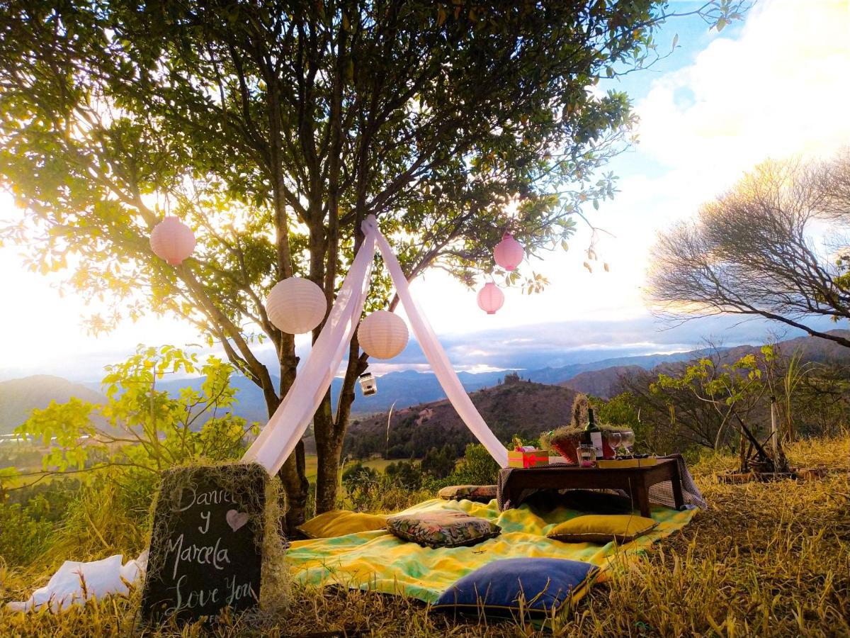 Hotel Campestre Los Duraznos Cucunuba ภายนอก รูปภาพ