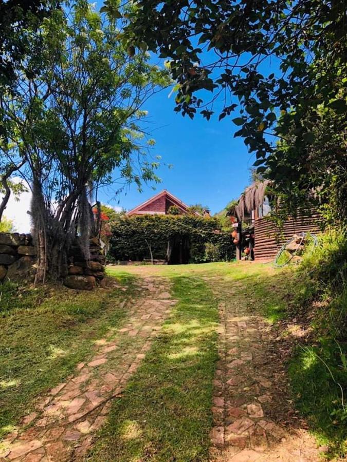 Hotel Campestre Los Duraznos Cucunuba ภายนอก รูปภาพ